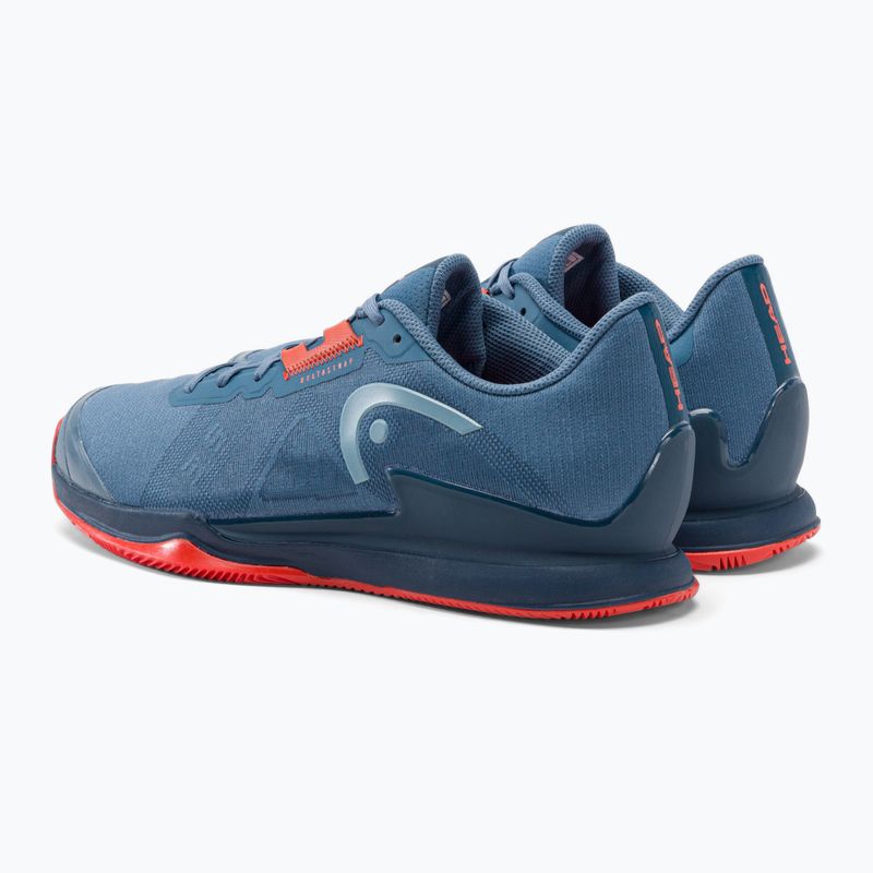 Pantofi de tenis pentru bărbați HEAD Sprint Pro 3.5 Clay albastru 273052 3