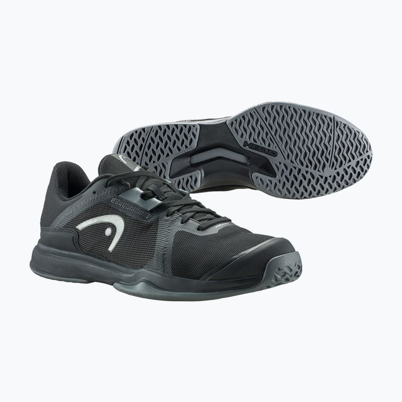 Încălțăminte de tenis pentru bărbați HEAD Sprint Team 3.5 black/black 12