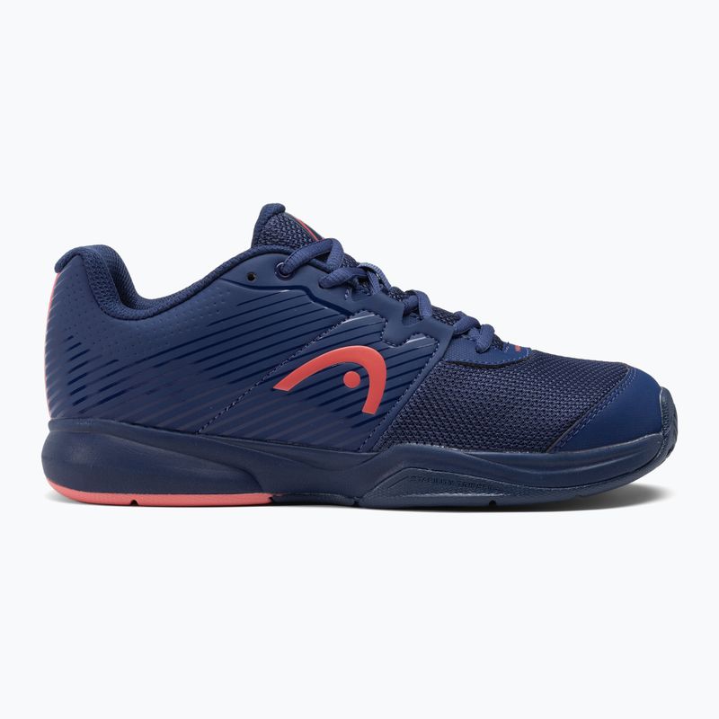 Pantofi de tenis pentru femei HEAD Revolt Court albastru marin 274402 2