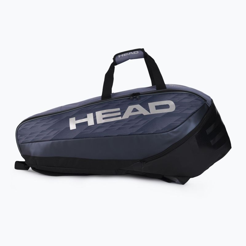 Geantă de tenis HEAD Djokovic 6R gri 283292 2