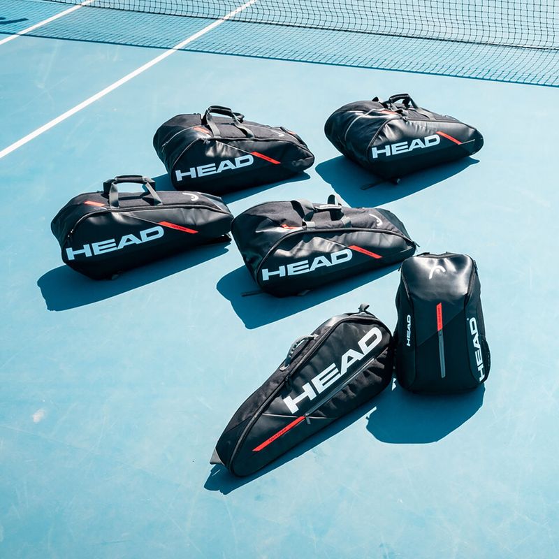 Geantă de tenis HEAD Tour Team 6R negru-portocaliu 283482 9