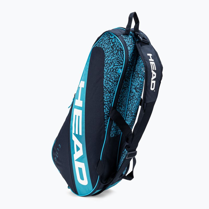 Geantă de tenis HEAD Elite 6R albastru marin 283642 4