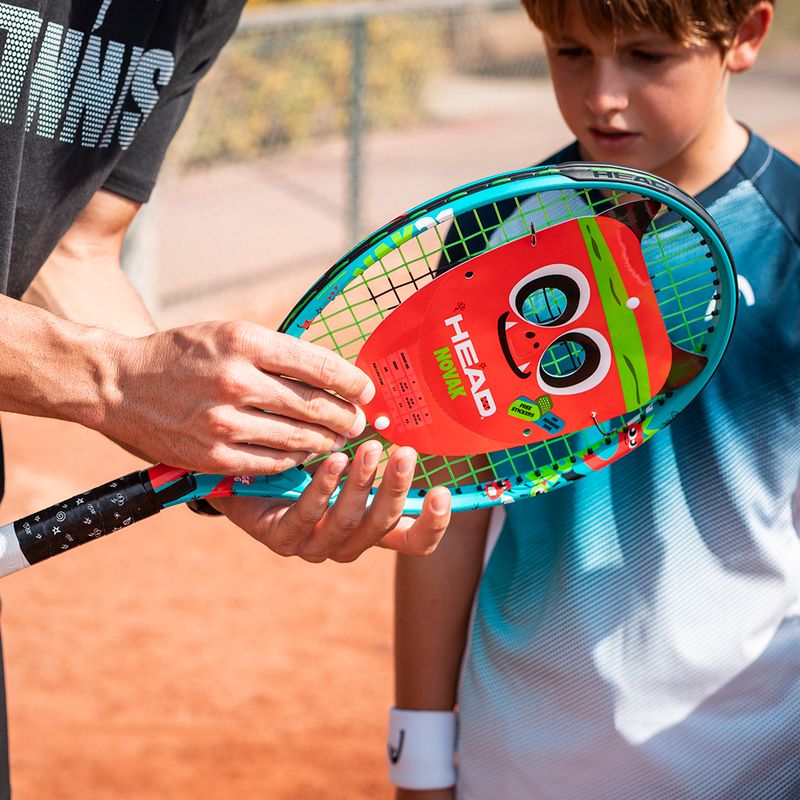 Rachetă de tenis pentru copii HEAD Novak 25 SC albastru 233102 7