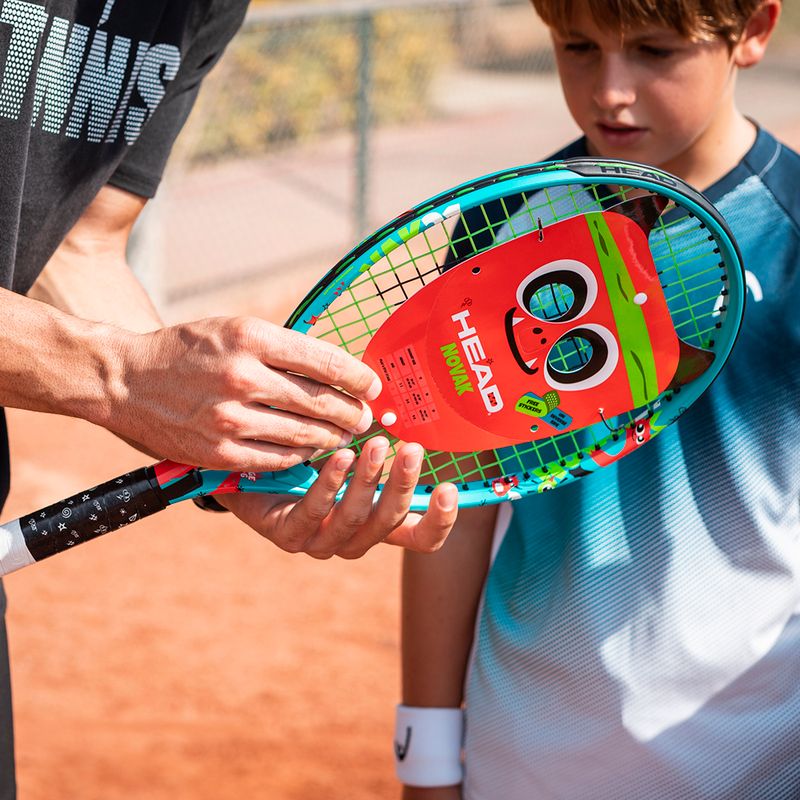 Rachetă de tenis pentru copii HEAD Novak 25 albastru 233102 6