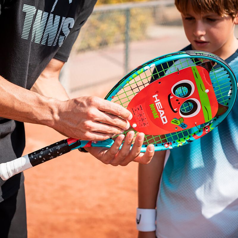 Rachetă de tenis pentru copii HEAD Novak 21 SC albastru 233122 8