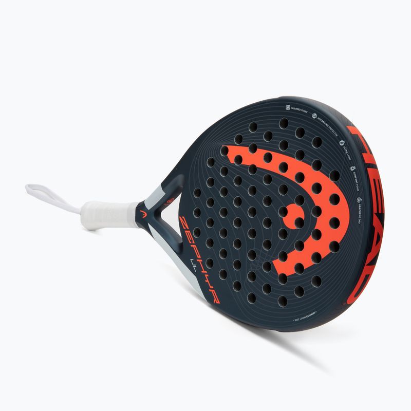 Rachetă de padel HEAD Zephyr UL albastru și alb 228222 2