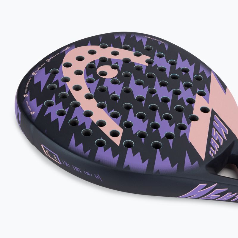 Rachetă de padel HEAD Flash negru/roz 228272 5