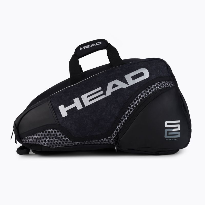 Geantă padel HEAD Padel Alpha Sanyo Supercombi neagră 283940
