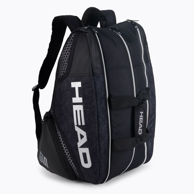 Geantă padel HEAD Padel Alpha Sanyo Supercombi neagră 283940 2