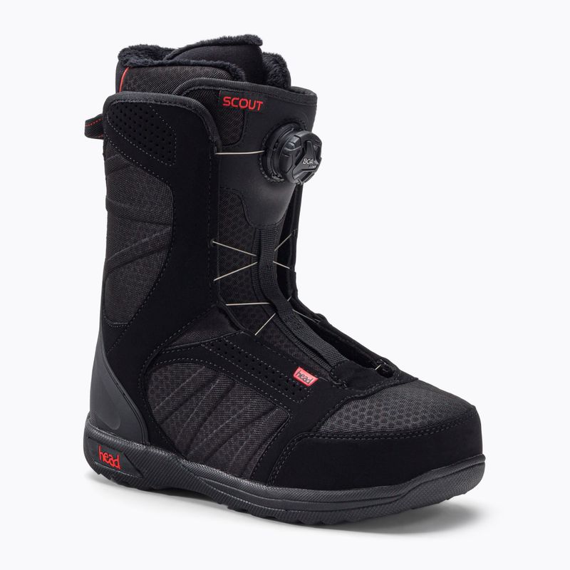 Boots de snowboard Head Scout Lyt Boa Coiler, negru, 353320