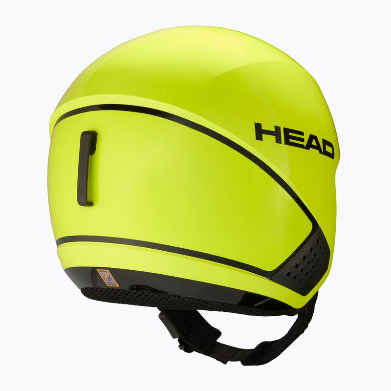 Cască de schi pentru copii HEAD Downforce Jr galben 320310 10
