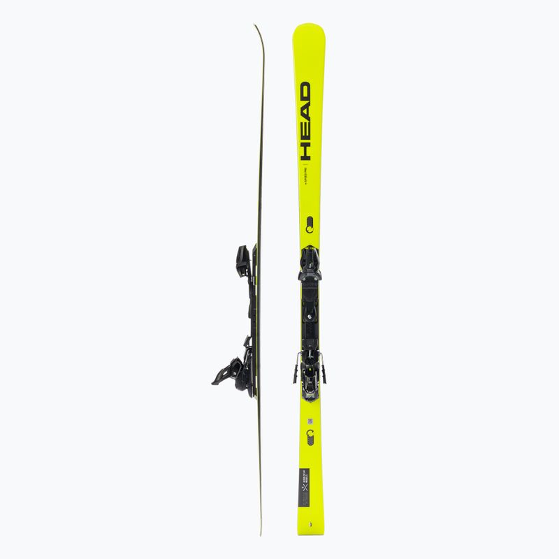 Schiuri de coborâre HEAD WC Rebels E-Speed SW Pro RP WCR14+Freeflex 14, galben, 313220/100827 2