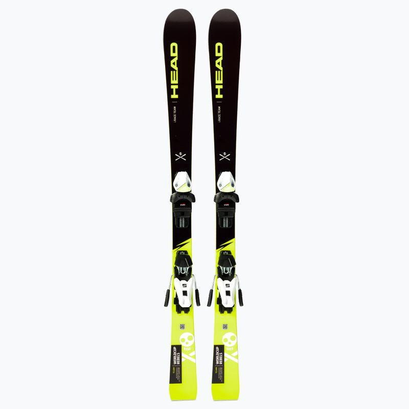 Schiuri de coborâre pentru copii Head WC iRace Team SW Jrs+Jrs 7.5, negru, 314141/100862