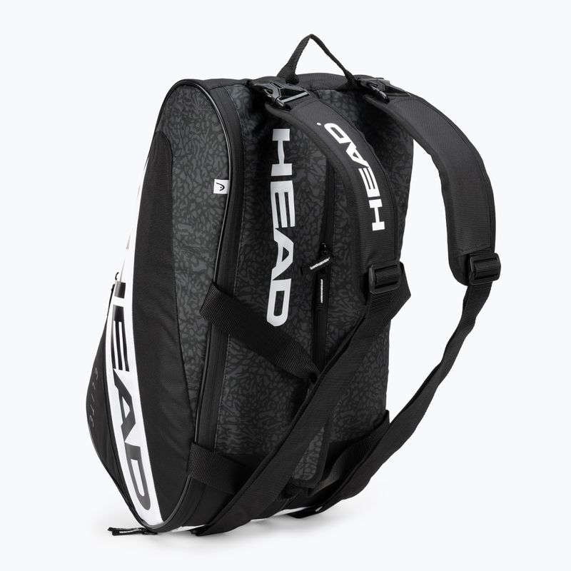 HEAD Tour Elite Padel Supercombi 46.4 l negru și alb 283702 4