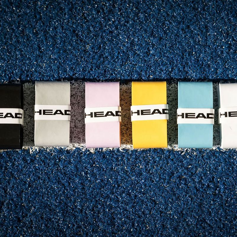 Învelișuri pentru rachete de padel HEAD Padel Pro 3 szt. yellow 2