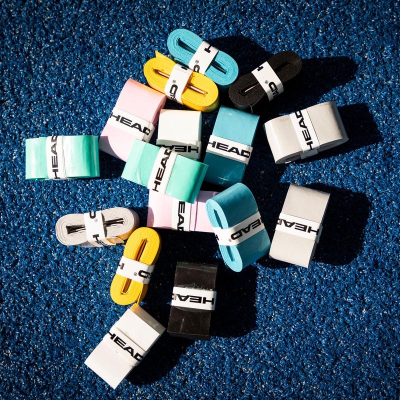 Învelișuri pentru rachete de padel HEAD Padel Pro 3 szt. yellow 3