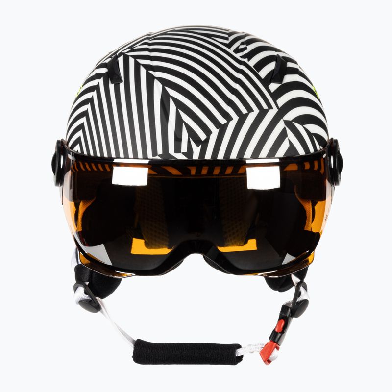 Cască de schi pentru copii HEAD Mojo Visor S2 alb și negru 328152 2