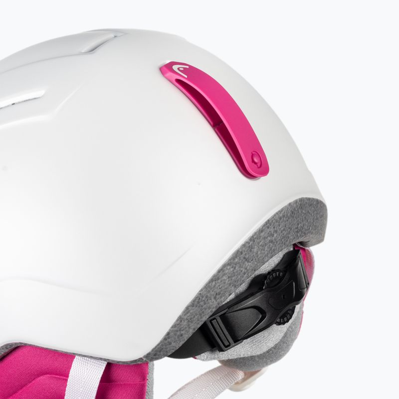 Cască de schi pentru copii HEAD Maja Visor S2 alb 328172 7