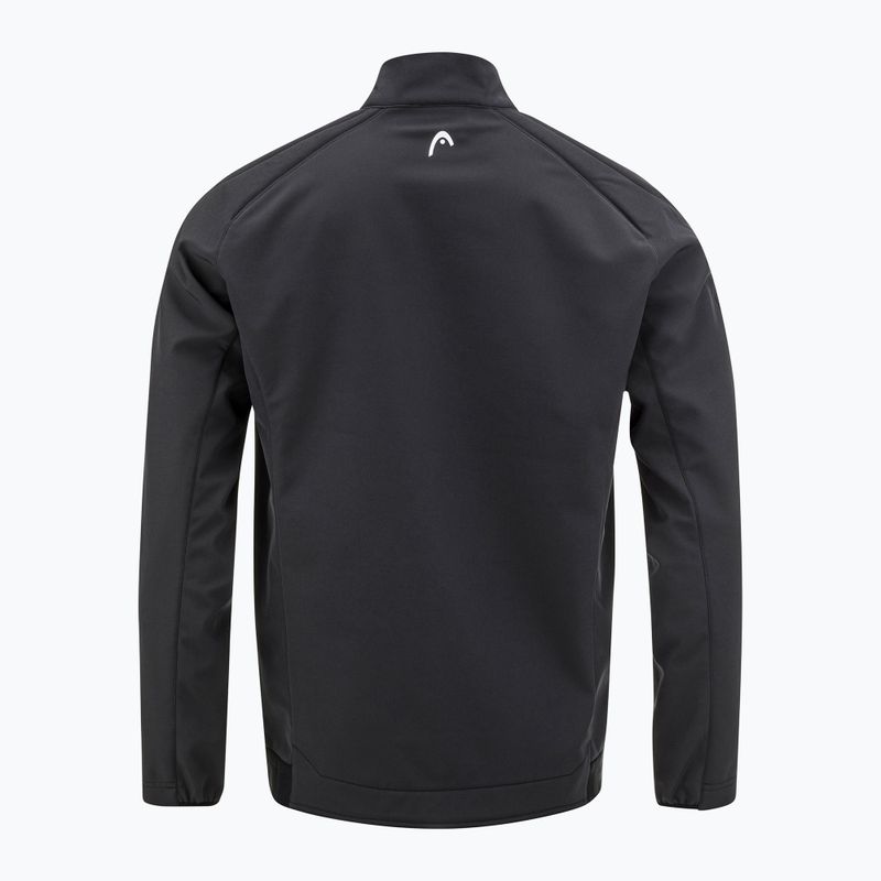 Geacă softshell pentru bărbați HEAD Race Softshell black 2