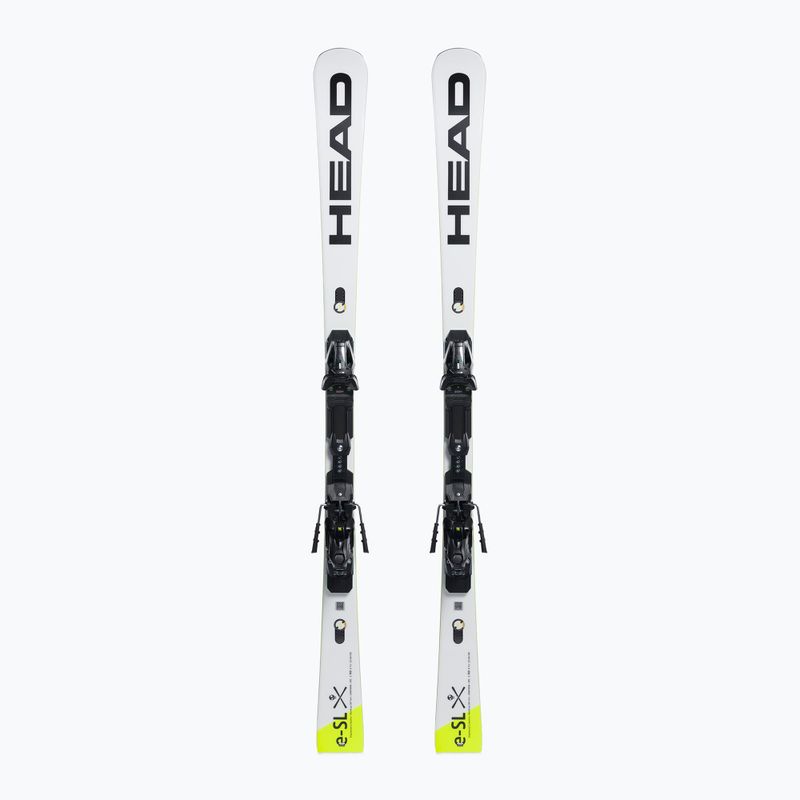 HEAD WC Rebels e-SL SW RP EVO 14+Freeflex 14 schiuri de coborâre alb 313202/100850
