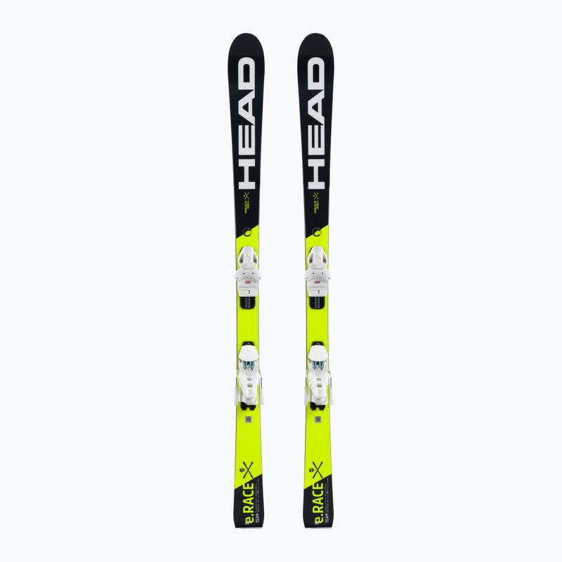 Schi alpin pentru copii HEAD WC e.Race Team SW Jrs+Jrs 7.5 galben 314142/100862