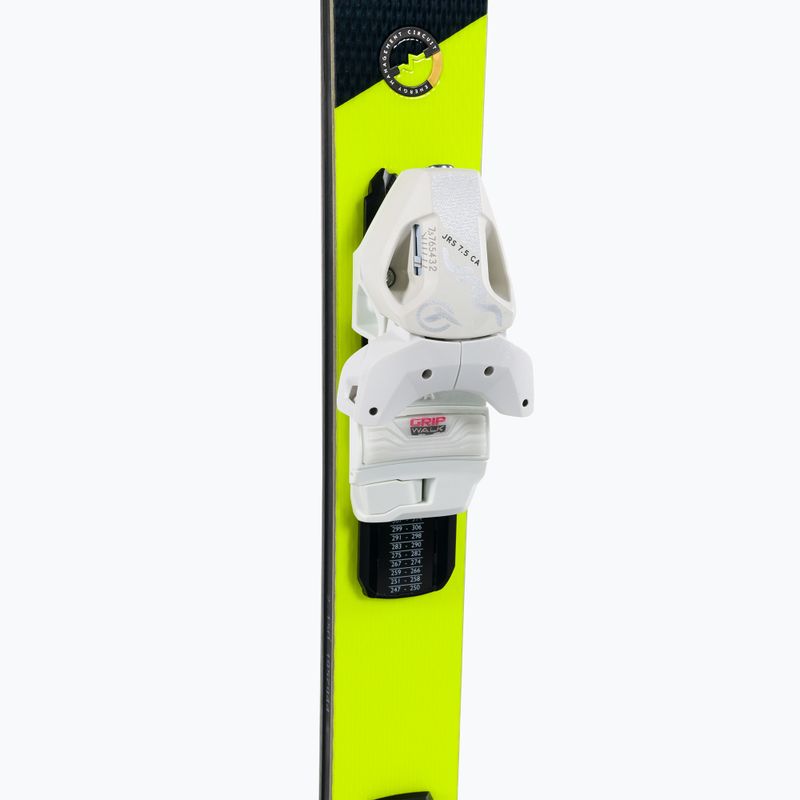 Schi alpin pentru copii HEAD WC e.Race Team SW Jrs+Jrs 7.5 galben 314142/100862 6