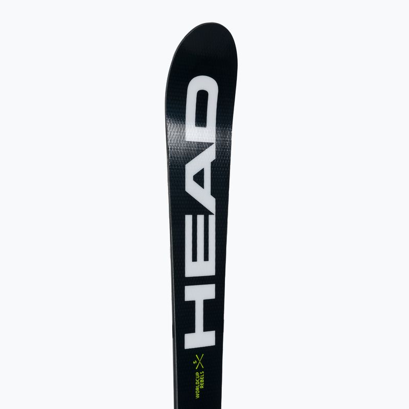 Schi alpin pentru copii HEAD WC e.Race Team SW Jrs+Jrs 7.5 galben 314142/100862 8