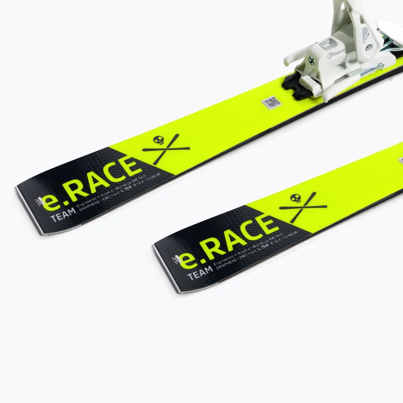 Schi alpin pentru copii HEAD WC e.Race Team SW Jrs+Jrs 7.5 galben 314142/100862 9