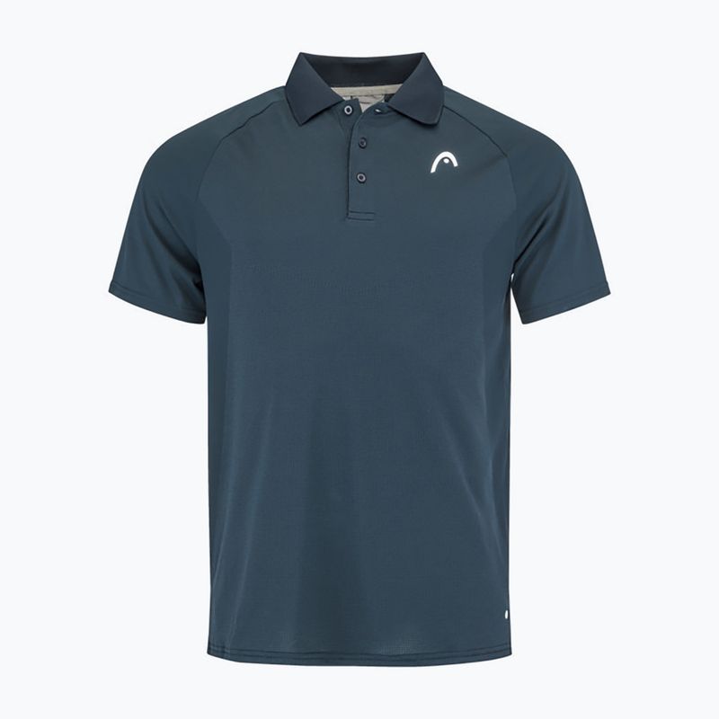 Tricou polo de tenis HEAD Performance Polo pentru bărbați, albastru marin 811403NV 6