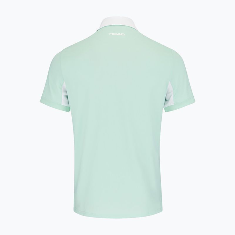 Tricou de tenis pentru bărbați HEAD Slice Polo verde 811433PA 2