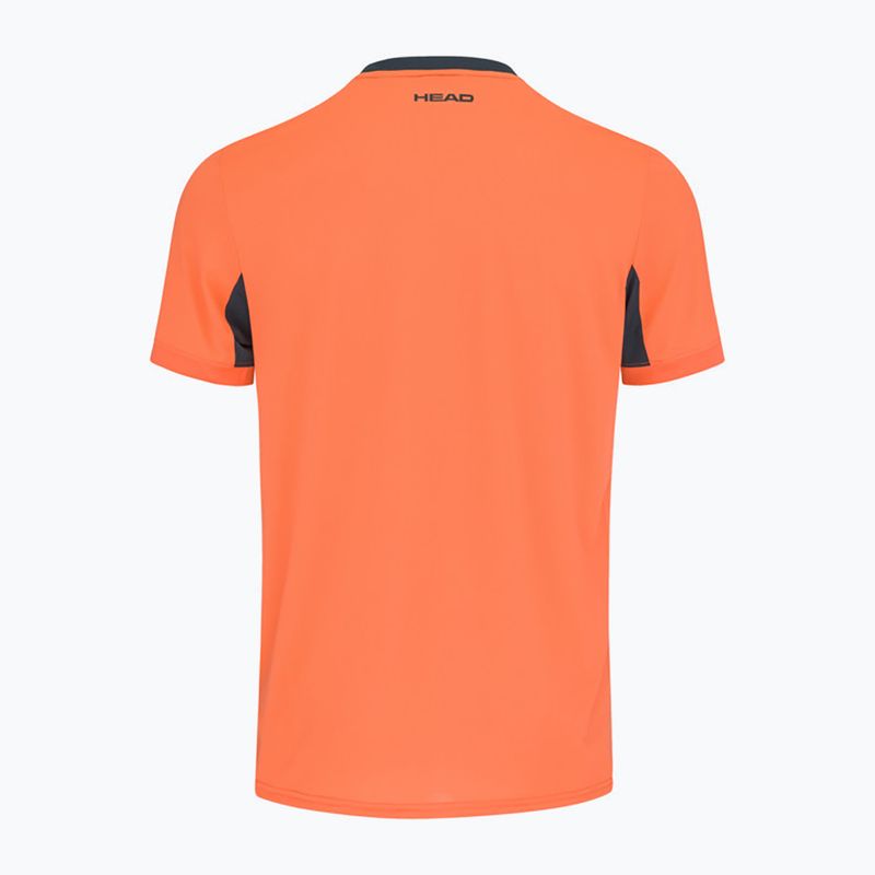 Tricou de tenis pentru bărbați HEAD Slice portocaliu 811443FA 2
