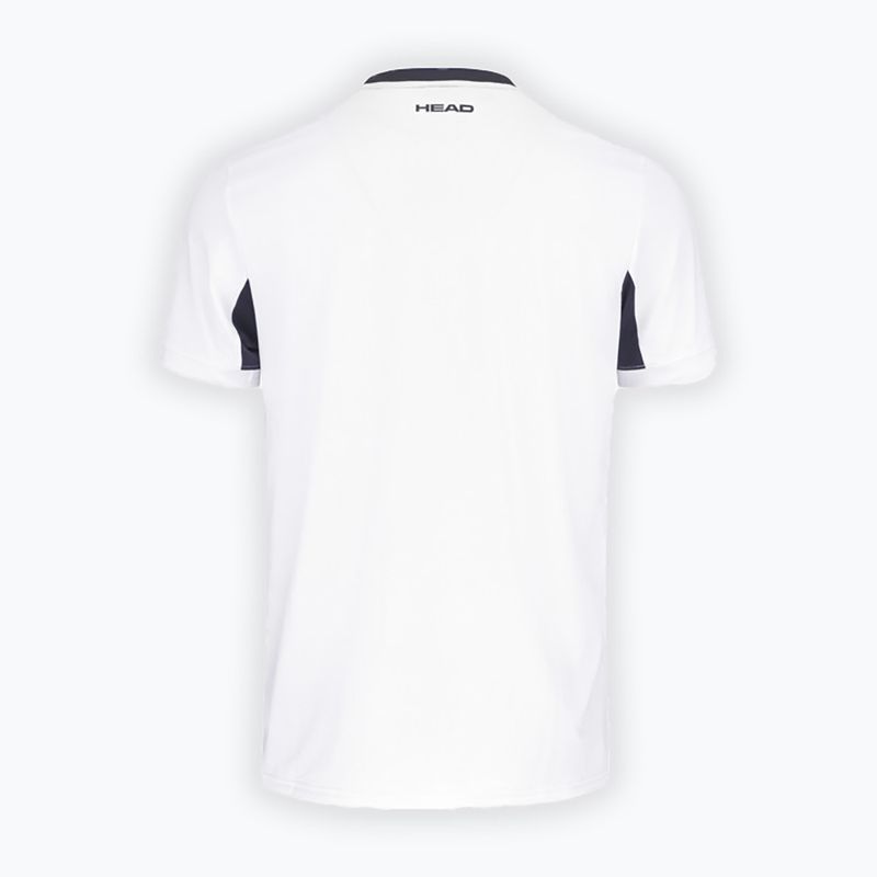 Tricou de tenis pentru bărbați HEAD Slice alb 811443WH 2