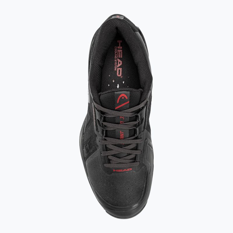 Încălțăminte de tenis pentru bărbați HEAD Sprint Pro 3.5 Clay black/red 5