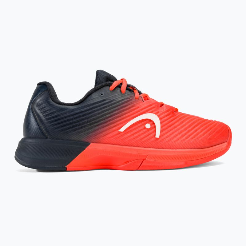 Încălțăminte de tenis pentru bărbați HEAD Revolt Pro 4.0 blueberry/fiery coral 2