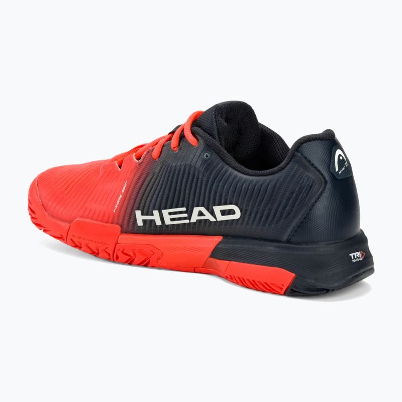 Încălțăminte de tenis pentru bărbați HEAD Revolt Pro 4.0 blueberry/fiery coral 3