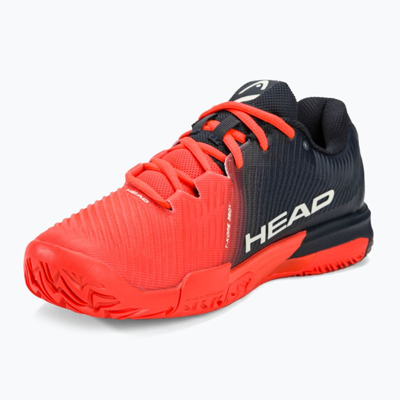 Încălțăminte de tenis pentru bărbați HEAD Revolt Pro 4.0 blueberry/fiery coral 7