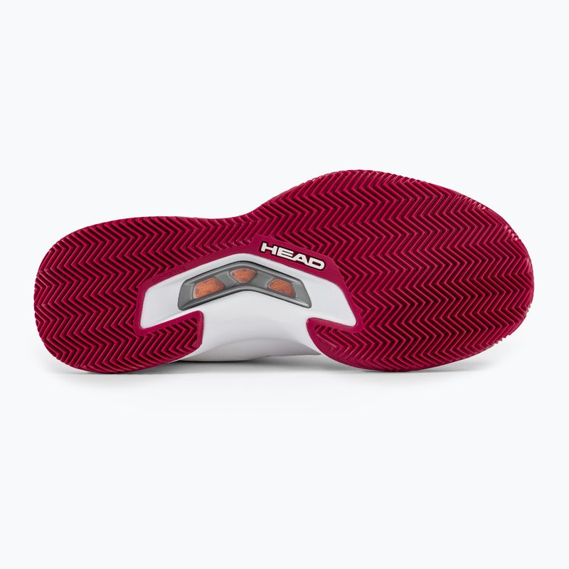 Încălțăminte de tenis pentru femei HEAD Sprint Evo 3.0 Clay white/berry 4