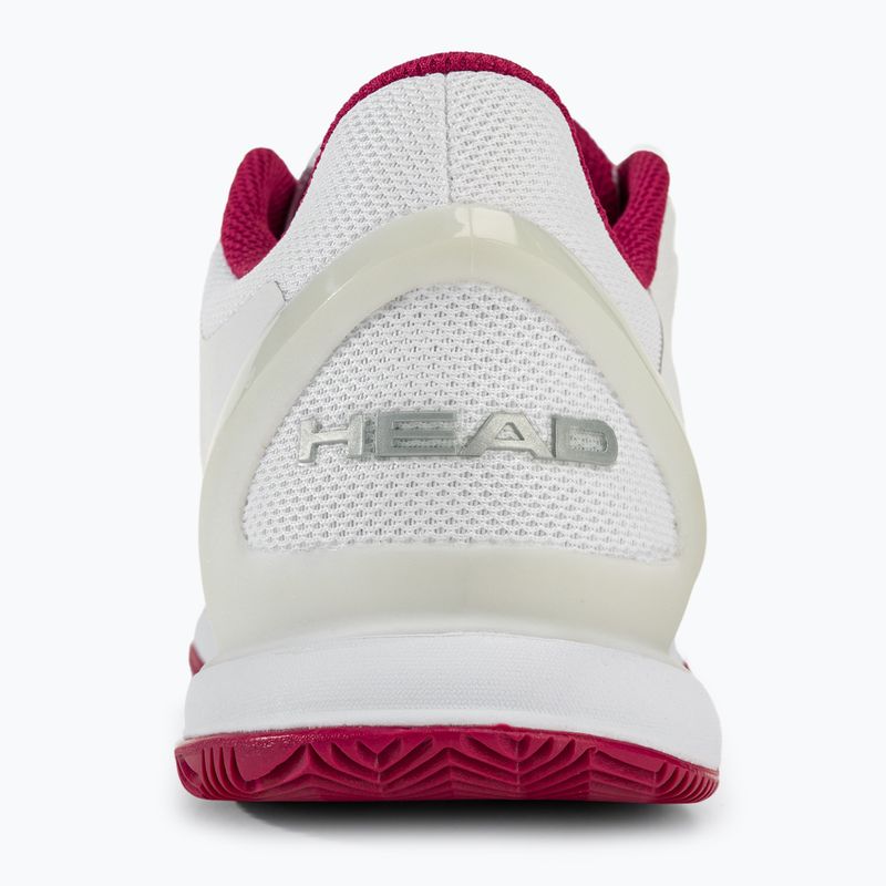 Încălțăminte de tenis pentru femei HEAD Sprint Evo 3.0 Clay white/berry 6