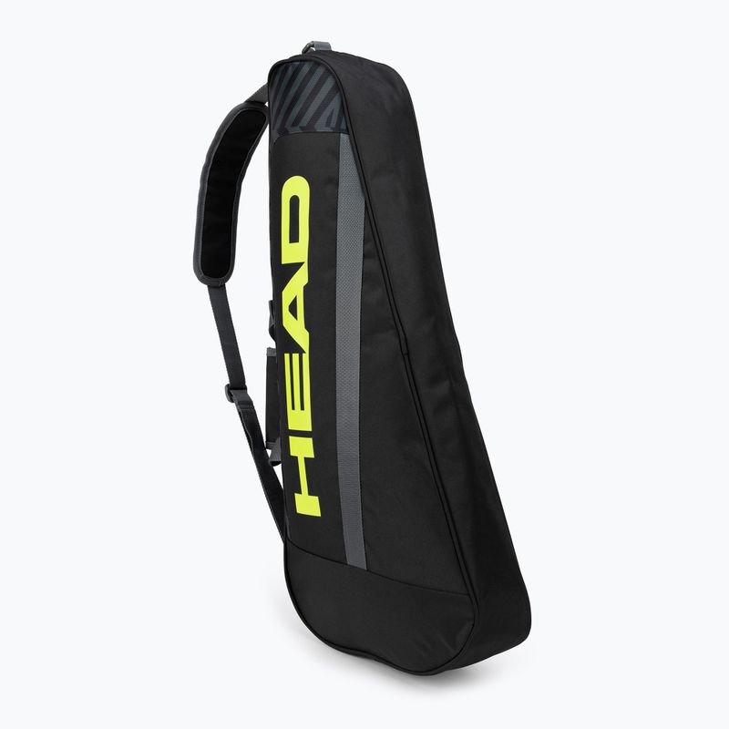 Geantă de tenis HEAD Base S negru/galben 261423 2