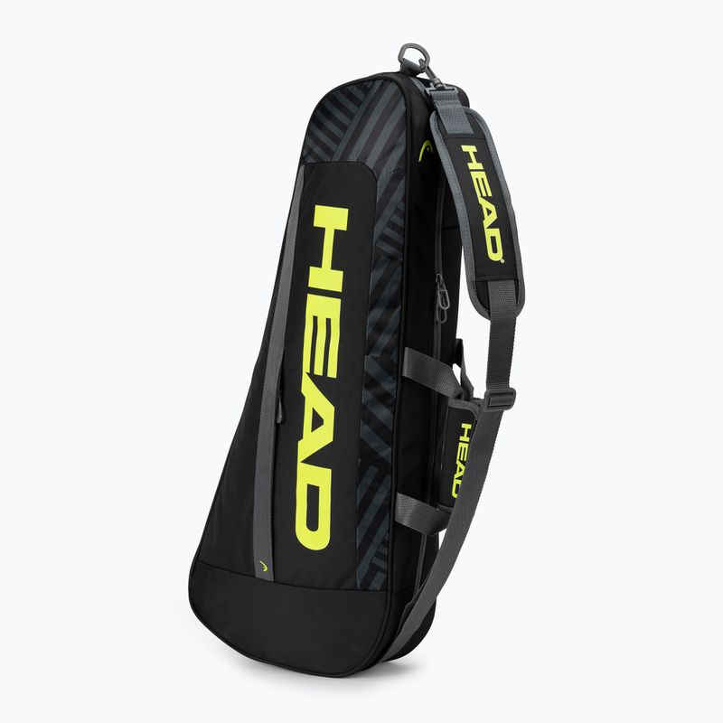Geantă de tenis HEAD Base S negru/galben 261423 4