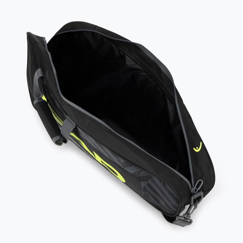 Geantă de tenis HEAD Base S negru/galben 261423 6