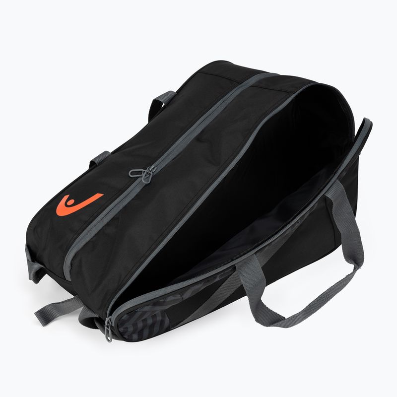 HEAD Base Padel Bag M negru-portocaliu 261343 6