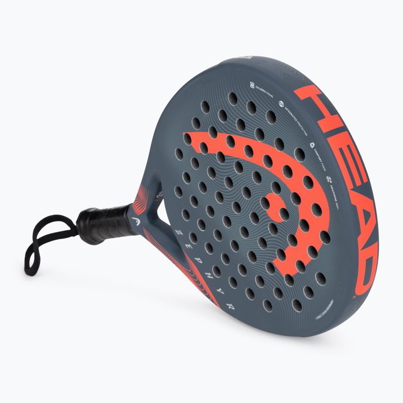 Rachetă de padel HEAD Zephyr 2023 petrol/orange 2