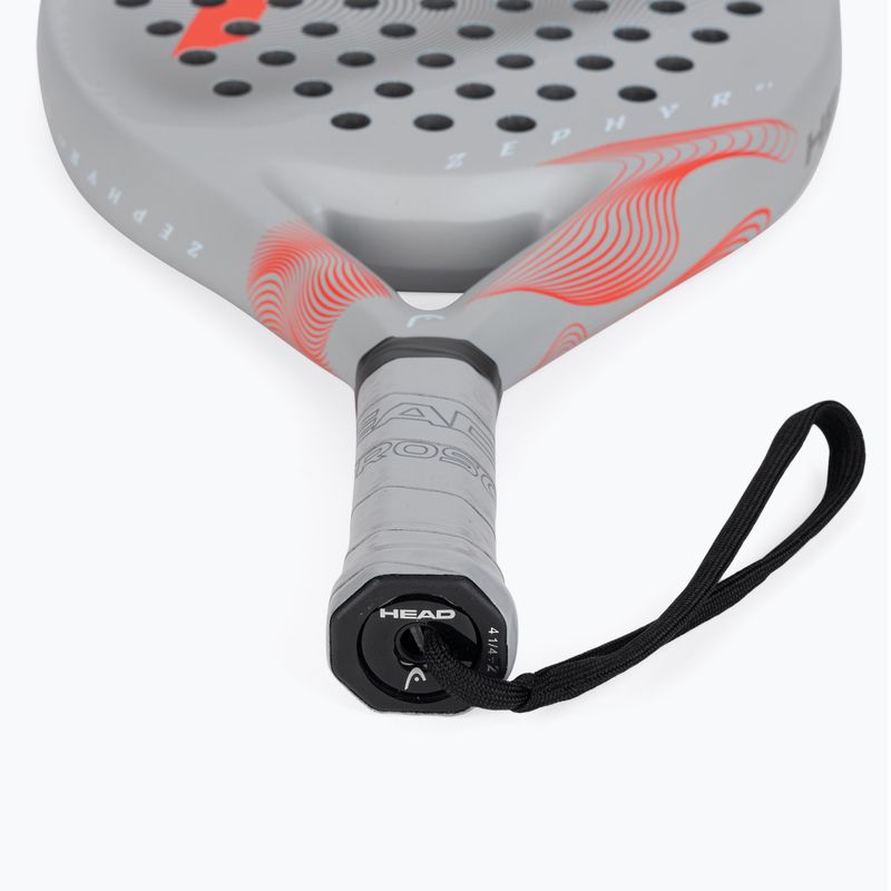 Rachetă de padel HEAD Zephyr UL 2023 grey/red 3