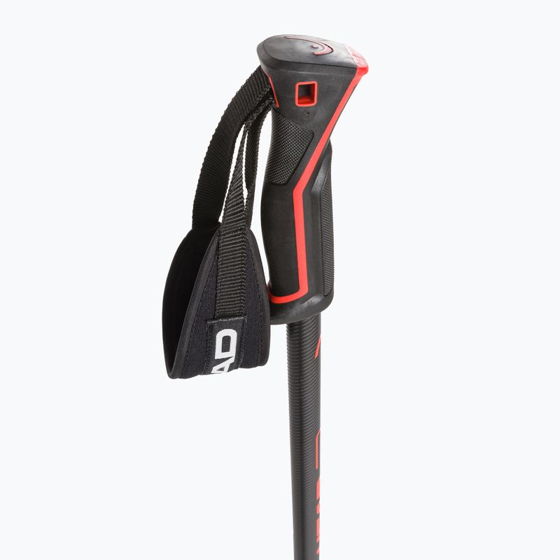 HEAD Frontside bețe de schi negru/roșu 3