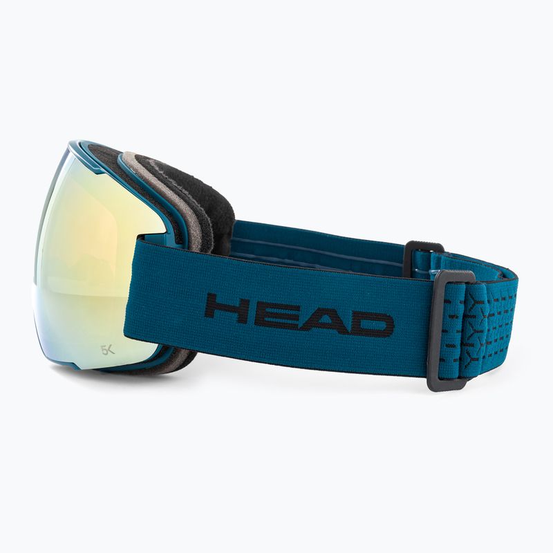 Ochelari de schi HEAD Magnify 5K auriu/petrol/portocaliu 5