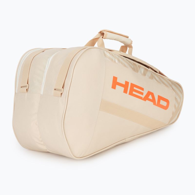 Geantă de padel HEAD Base Padel Bag M Chamomle/Corduroy White 6
