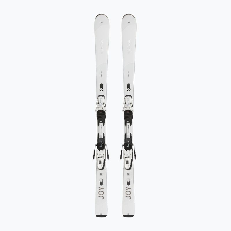 Schi alpin pentru femei HEAD e-power Joy SW SF-PR + Joy 12 alb/argintiu