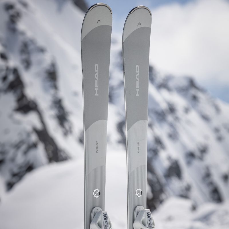 Schi alpin pentru femei Head e.pure Joy SLR Joy Pro + Joy 9 silver/grey 7
