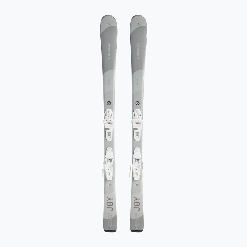 Schi alpin pentru femei Head e.pure Joy SLR Joy Pro + Joy 9 silver/grey